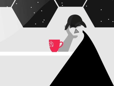 Sleep is the cousin of death coffee dark vador gravity sleep star wars tired