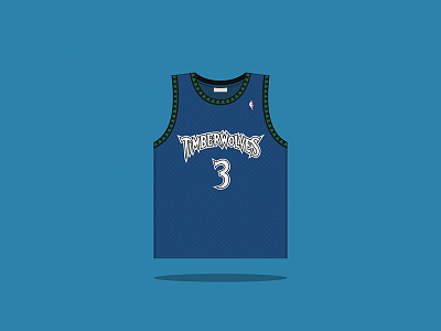 #3 Stephon Marbury 1996 — 1999 basketball classic hardwood minnesota nba timberwolves