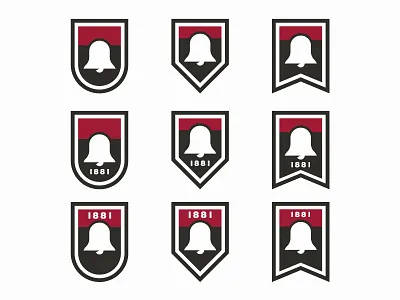 Brand Identity Feedback banner bell crest feedback flag identity logo mark modern rebrand refresh wip