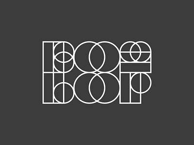 „Boomloop“ Logo bandlogo branding letter logo logodesign logotype mark typelogo typography