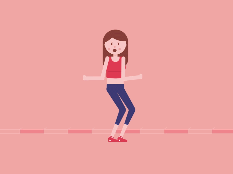 Kiki "In My Feelings" Challenge Dance animation character cycle dance flat motion shiggychallenge walk