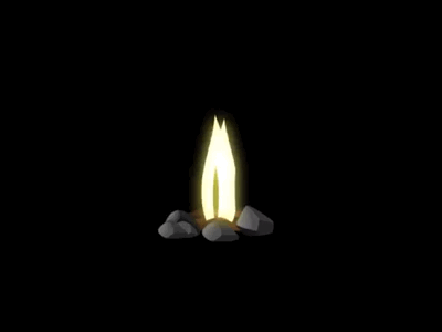 Fire Animation aftereffects animation fireanimation lowpoly motiongraphics