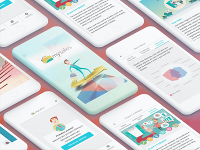 MySales - Boosting sales with personality insights app behavior mobile sales ui ux