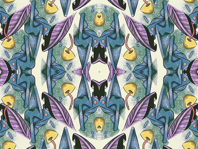 Mio abstract illustration pattern design