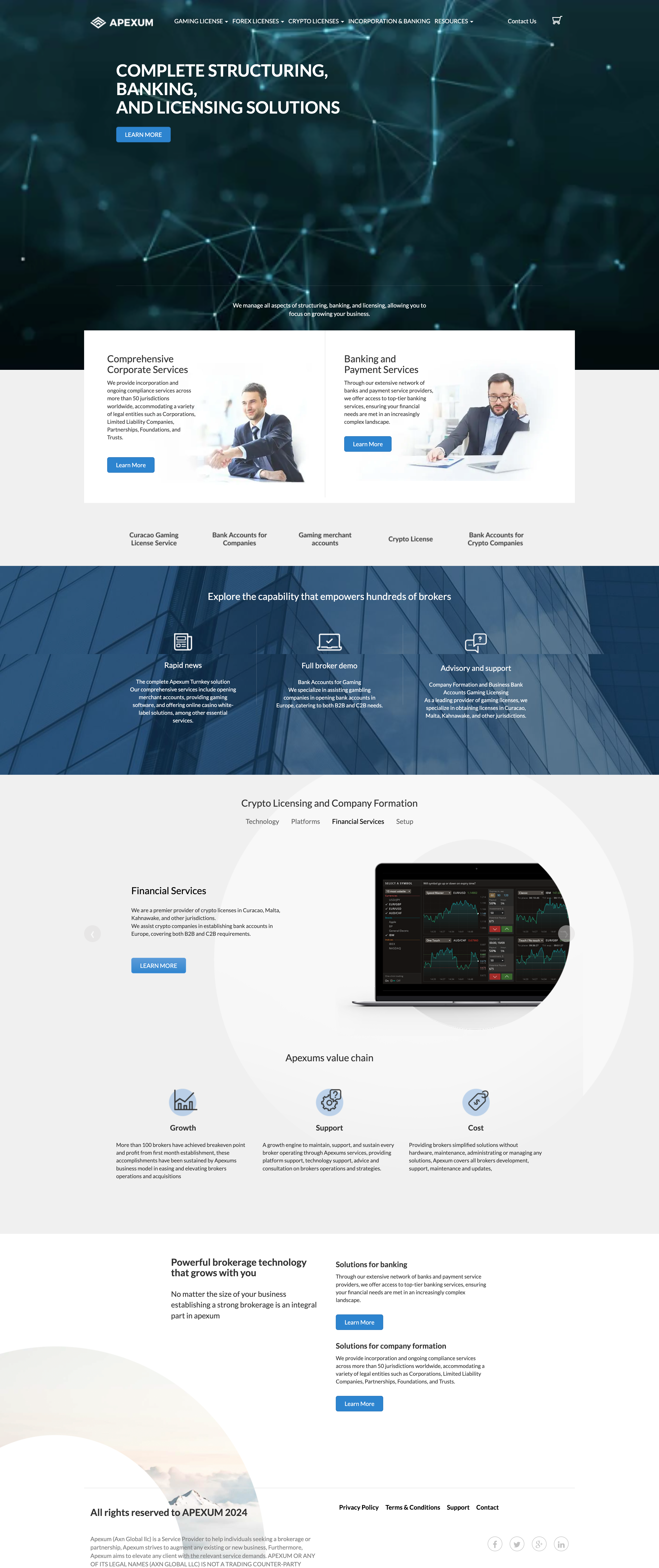 Example of Professional Web Design & Development