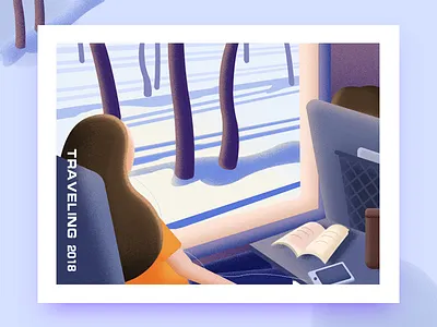 TRAVELING illustration