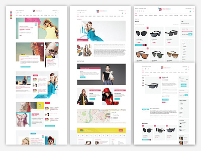 Fashion Mag & E-Commerce app design design e commerce graphic design responsive uiux website