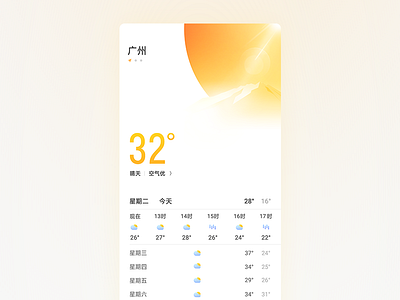 Sunny app，weather