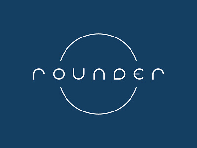 Rounder abc font letter rounder typeface typo typography