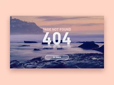 404 page - Daily UI 008 404 dailyui page ui web website