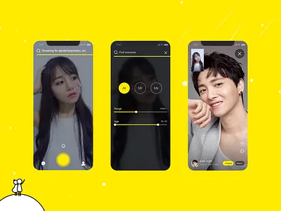 Instant video chat app app chat instant live broadcast social video