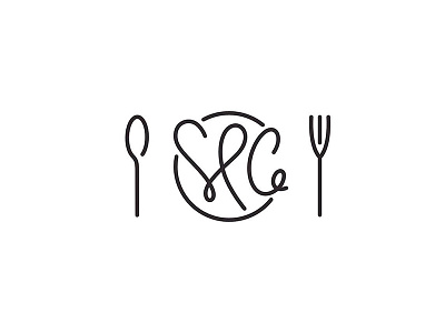 Spaghetti brand branding dinner dish food fork identity logo logotype plate spaghetti spoon