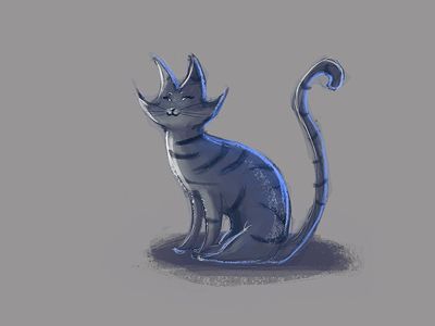 Kitty animals character design pets
