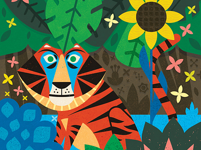 Do You See a Tiger? baby books kidlit kidlitart tiger