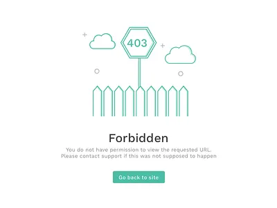 403 Forbidden 403 cloud error forbidden page website