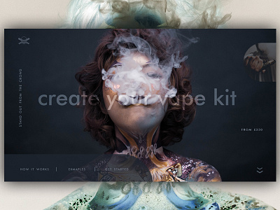 create your vape kit custom design e juice personalise smoking ui user interface ux vape web website