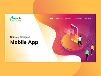 App Seller Website Landing Page website design website landing page design