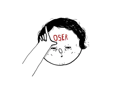 Loser art drawing illustration