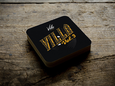 Villa Hamburgueria design identity menu pub