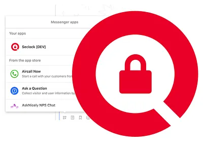 Intercom app launch icon icon lock