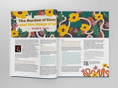 Burden Of Slavery africa church african bible bible study magazine christ church history illustration jesus magazine