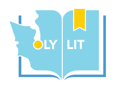 OLY LIT Festival Logo book festival literature logo washington