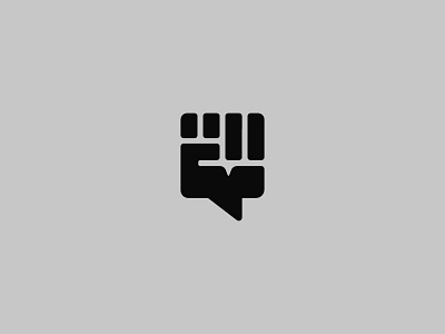 Speak Resistance empower fist lives matter power resistance speech bubble talk vote