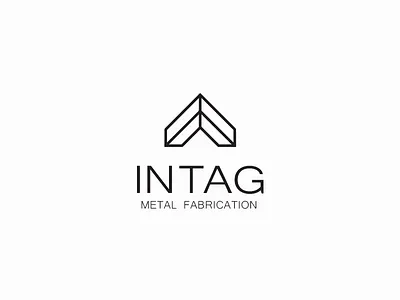 INTAG Logo branding casting fabrication identity logo metal