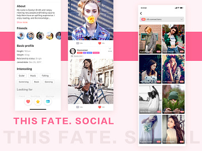 THIS FATE. app fate social this ui