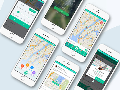 Map it concept app concept design mobile app uiux visual design