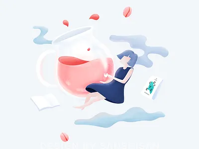 Coffee & Love boy china