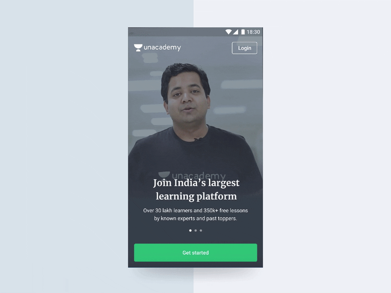 Video Onboarding onboarding principle unacademy