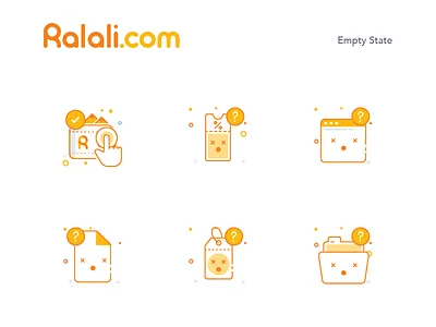 Ralali Icon Empty State b2b ecommerce icon illustration marketplace