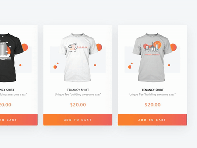 Tenancy Store animation cart ecommerce gif shirt shopping store tenancy