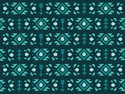 Muse Brews Pattern brews kombucha muse native american pattern