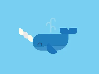 Nora's Narwhal animals baby illustration