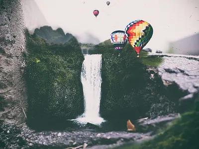 Jungle Oasis Road jungle macro nature oasis photography photomanipulation road trees