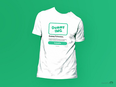 DUMMY IMG T-SHIRT design graphic tshirt