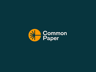 Congratulations to Common Paper on their new brand! branding design focus lab logo strategy