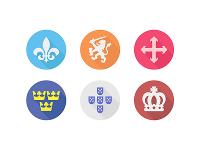 Civilization V Icons civilization v gaming iconography material design vector