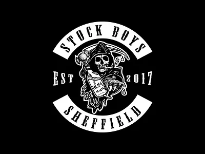 Stock Boys • Sheffield anarchy brand logo sheffield sons of anarchy stock boys