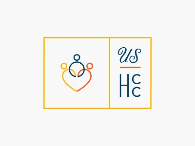 WIP identity lockup for compliance department hand icon lettering lockup logo medical partnership pharmaceutical us