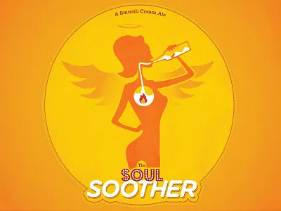 The Soul Soother beer homebrewing illustration