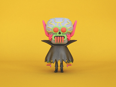 Craig Gleason's Ghoul 3d character character design design ghoul illustration monster render