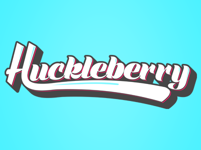 Huckleberry apparel illustrator logo