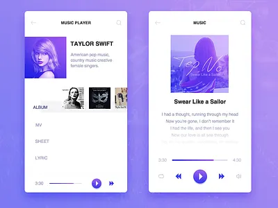 Conceptual design of music