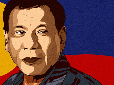 True Leader artworks duterte illustrator vector vexel