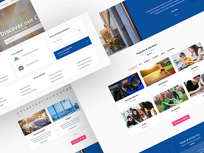 City Website 4life city design responsive ui ux web website