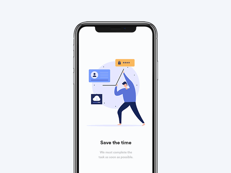 Onboarding Animated animation app design gif illustration interaction ios mobile ui ux