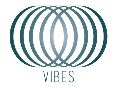 Vibes Logo logo minimal teal vibes